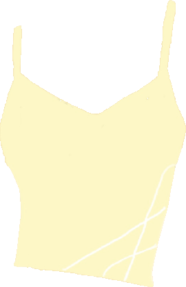 Baby Yellow Flowy Cami